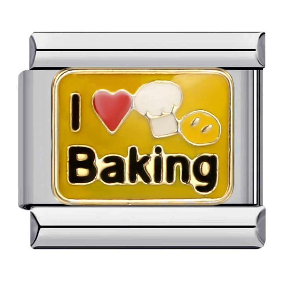 I love baking italian charm