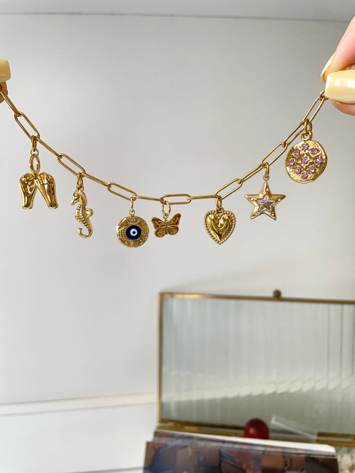 Small sea horse charm - arrives june 7