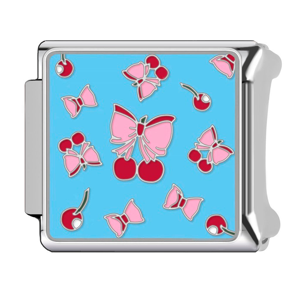 Cherry sky italian charm