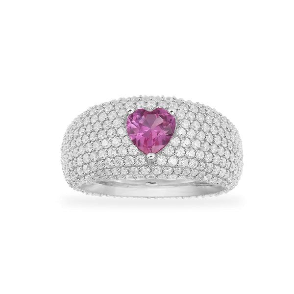 Eternelle pink ring -LUXE