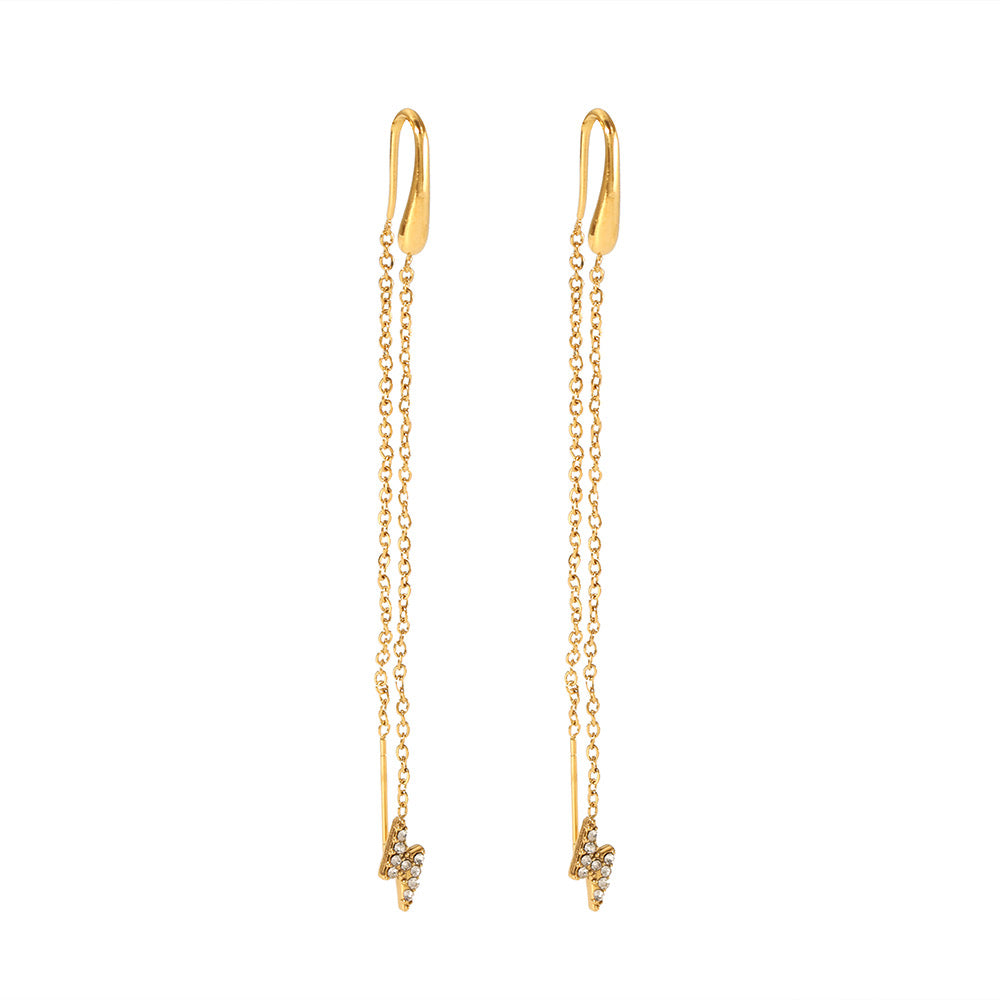 Zella chain earrings