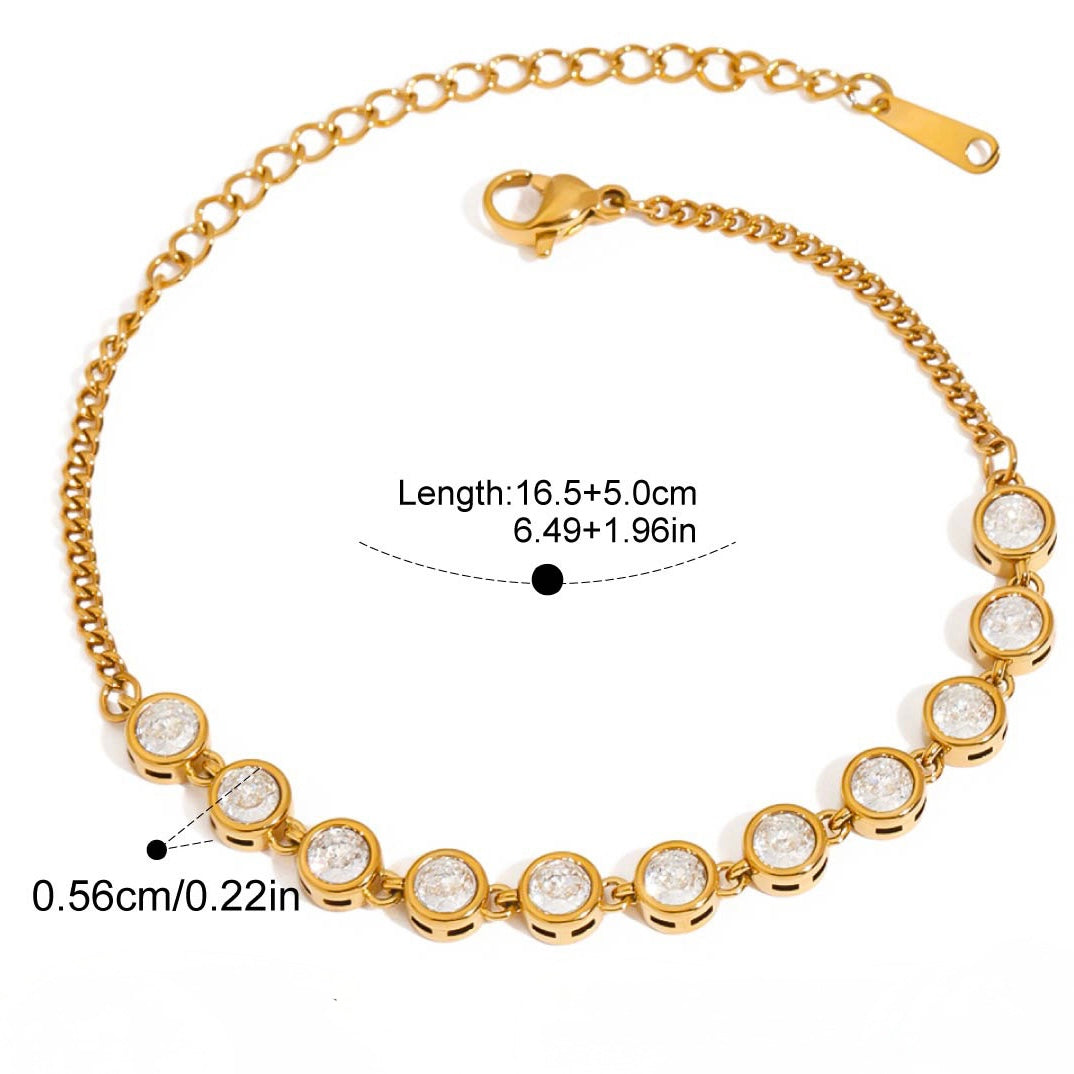 Link bling bullets bracelet
