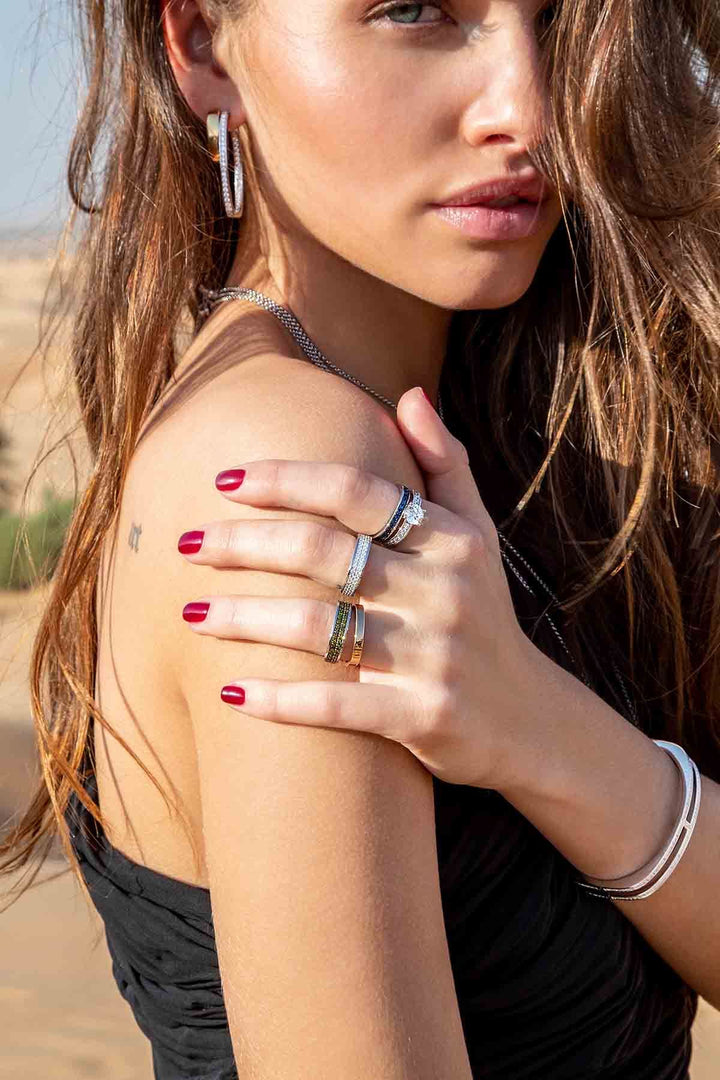 In a parallel universe bangle bracelet -LUXE