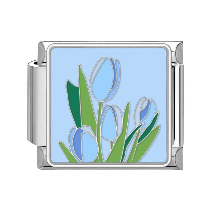 Blue garden italian charm