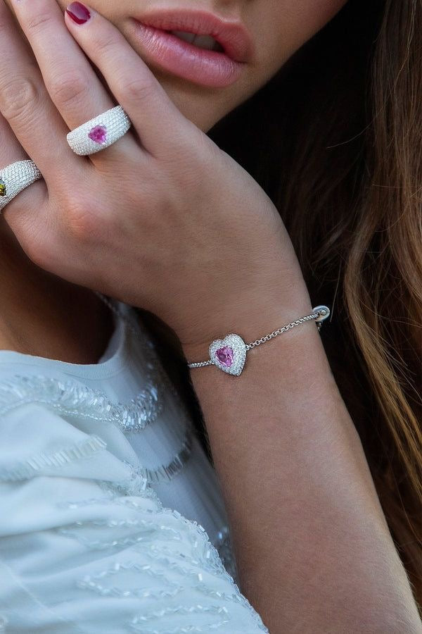 Eternelle Pink Bracelet -LUXE