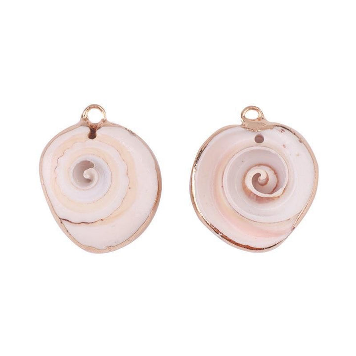 Real seashell charm style 11