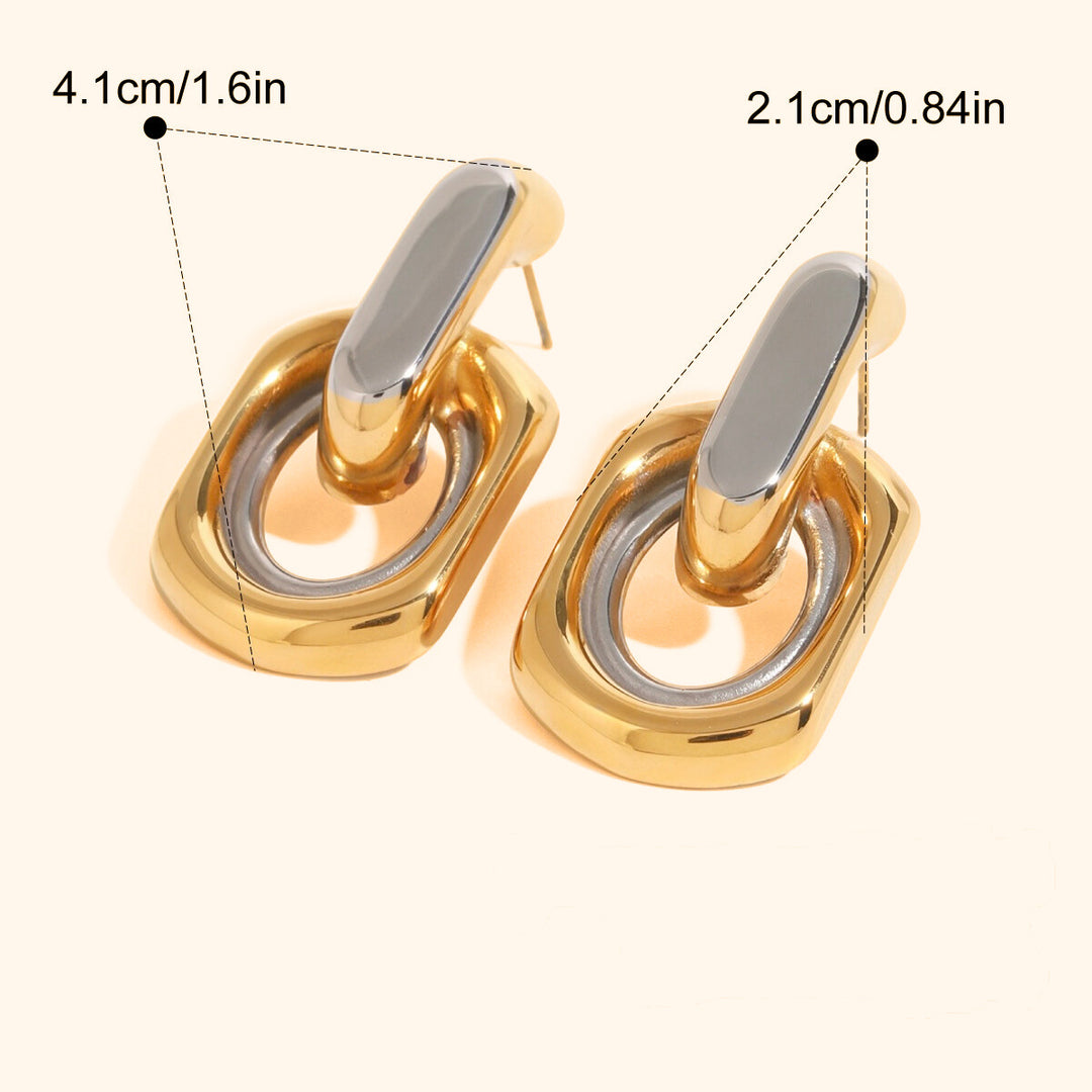 Amara toned earrings