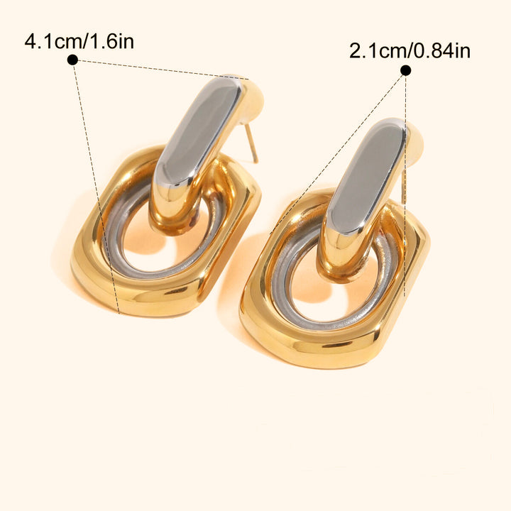 Amara toned earrings