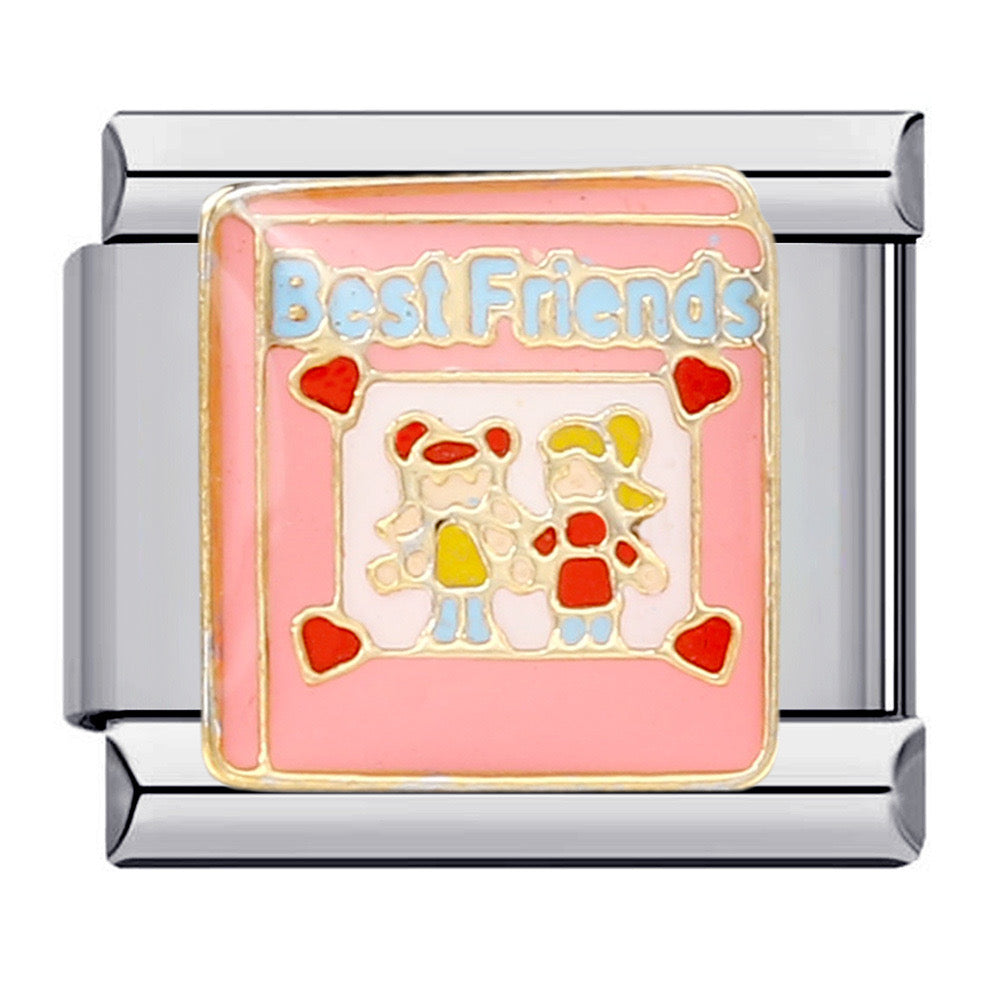 Best friends italian charm