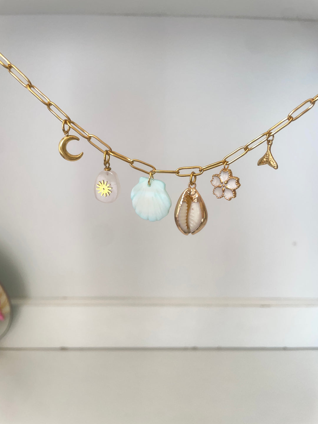 Blue shell charm