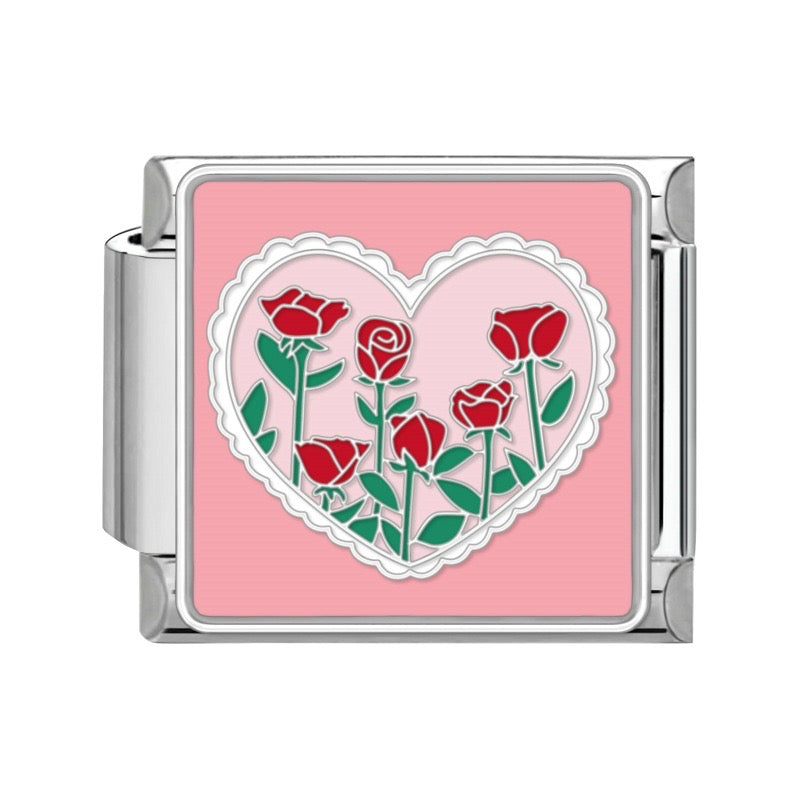 Roses italian charm