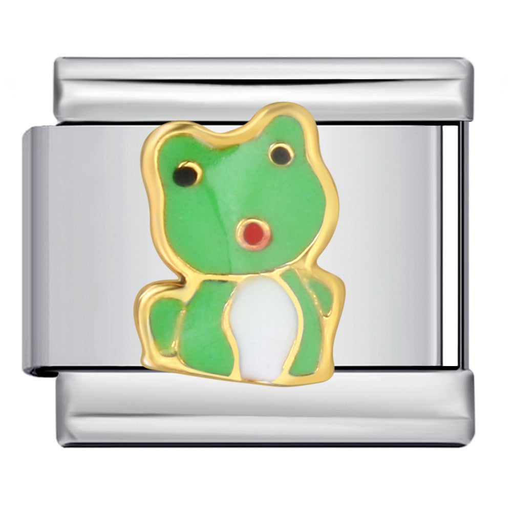Frog italian charm