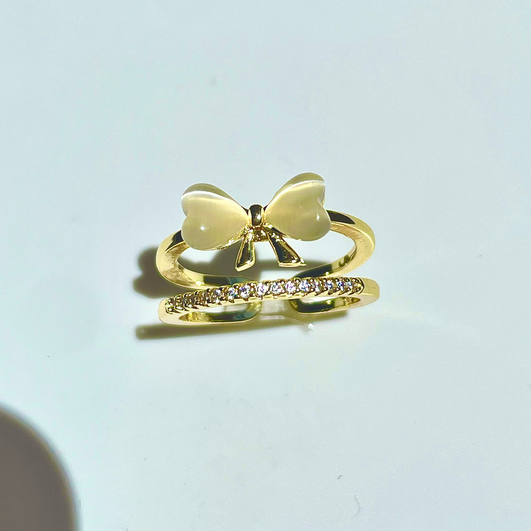 Double band bow ring