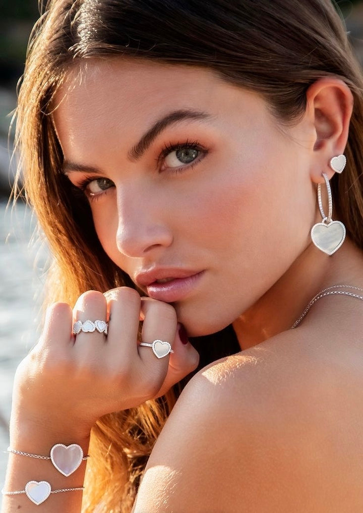 Pure heart ring -LUXE
