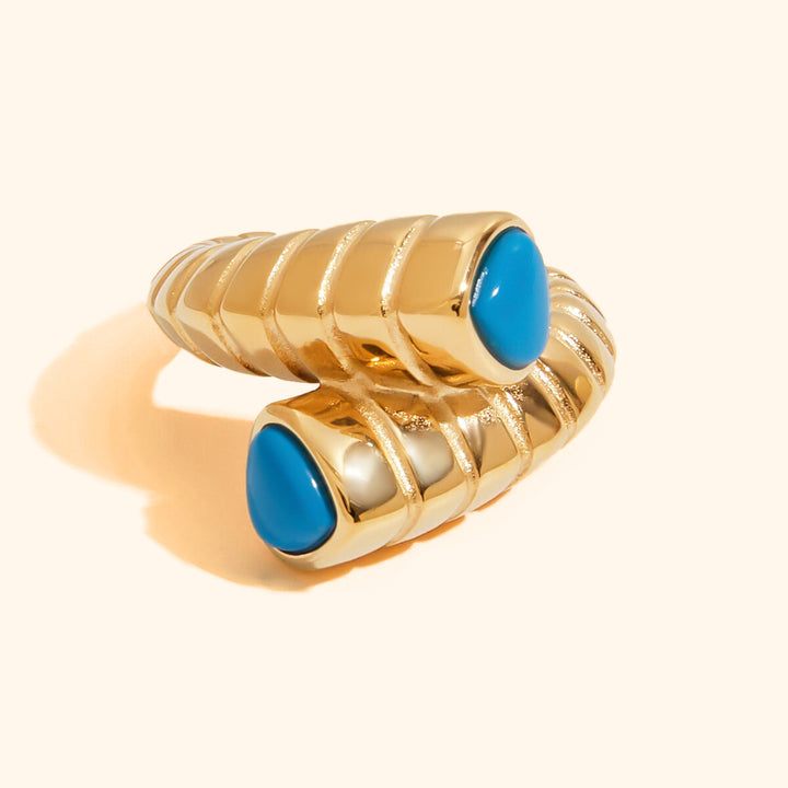 Tahani turquoise ring