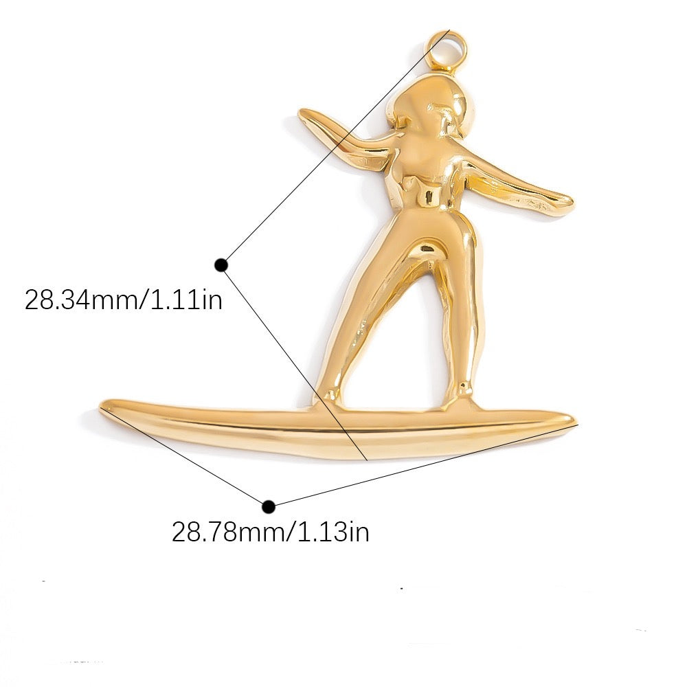 Surfer charm