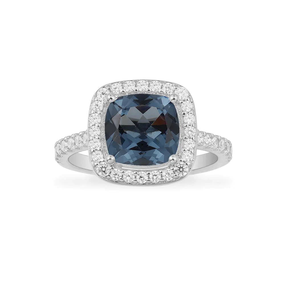 Royal blue ring -LUXE