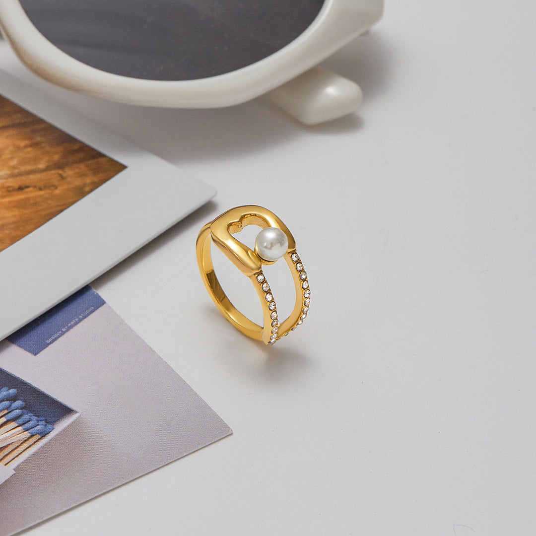 Pin pearl ring