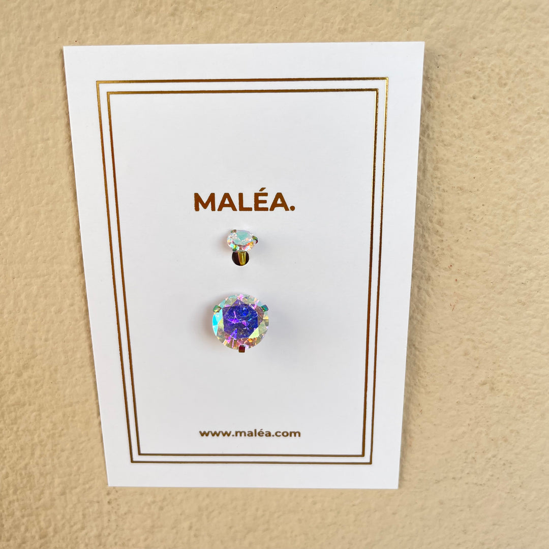 Rainbow Belly ring -gold