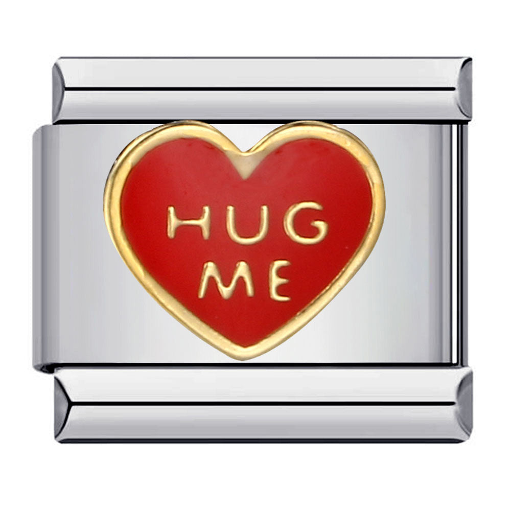 Hug me italian charm