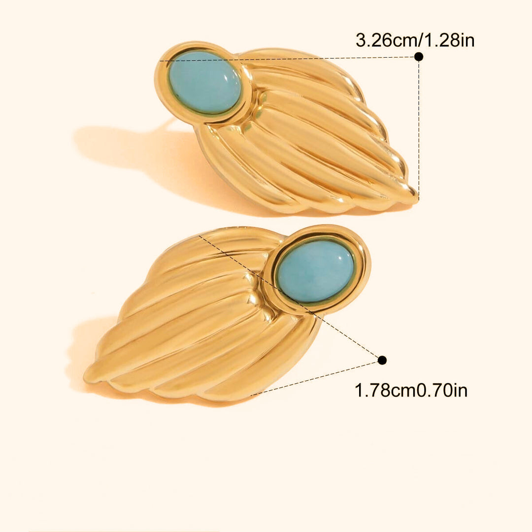 Angela turquoise earrings