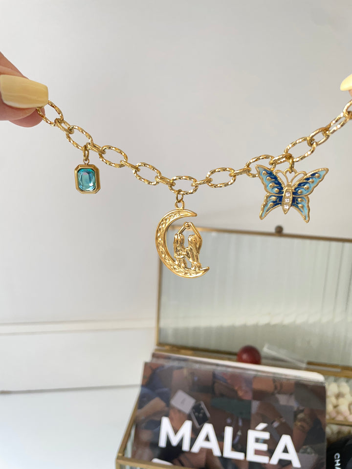 Majestic butterfly charm