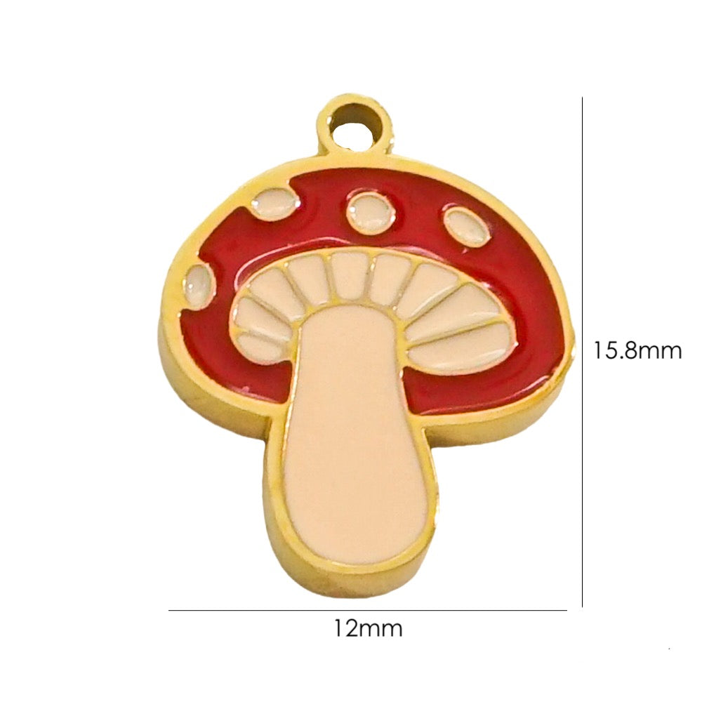 Mushroom charm