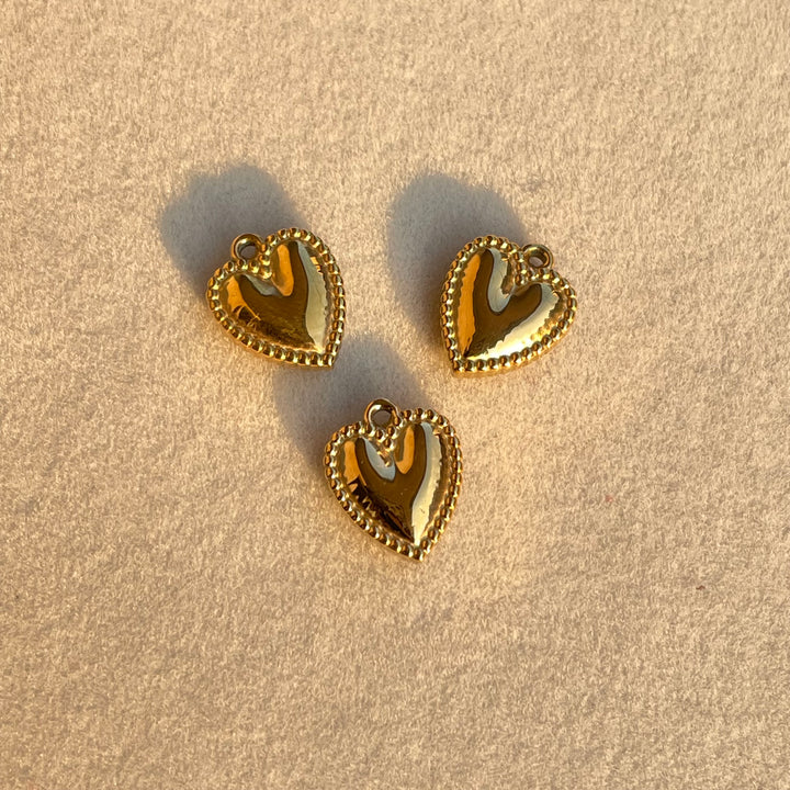 Vintage heart charm