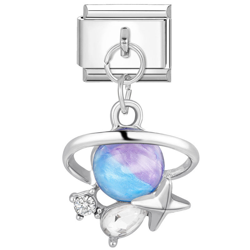 Galaxy dream pendant italian charm