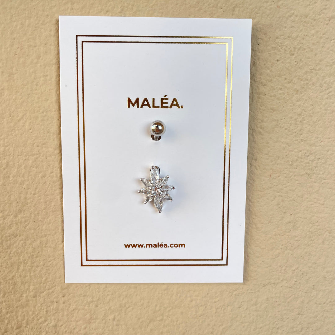 Maléa Belly Ring -silver