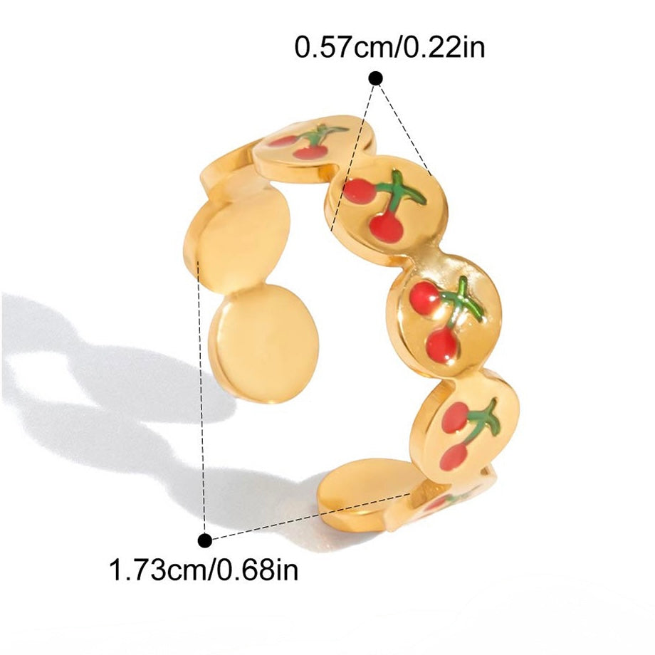 Cherry link ring