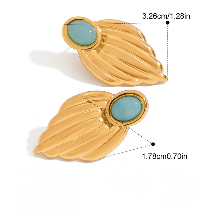 Angela turquoise earrings