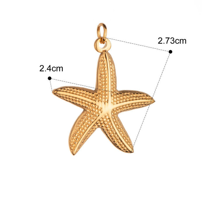 Big Starfish charm