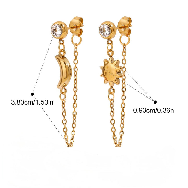 Celestia dangling earrings