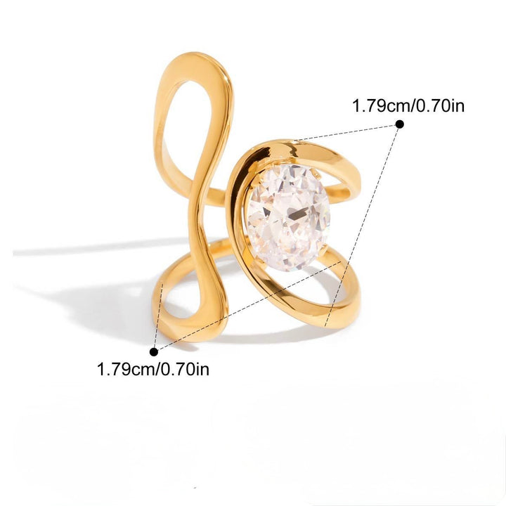 Crystal nova ring