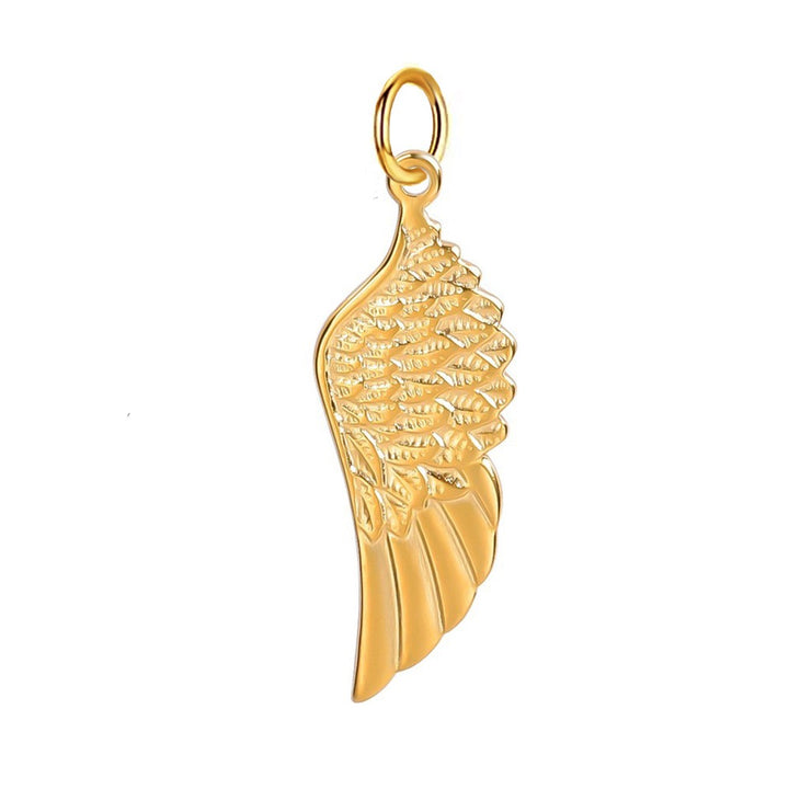 Angel wing charm