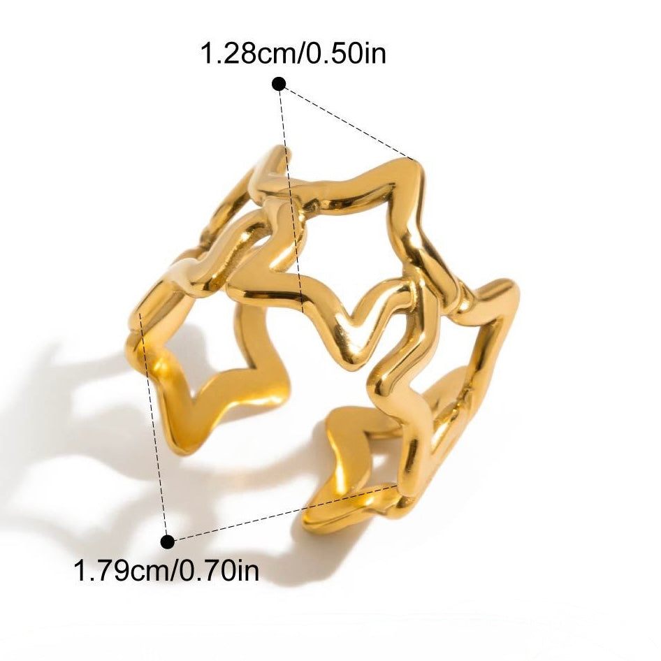 Starla gold ring