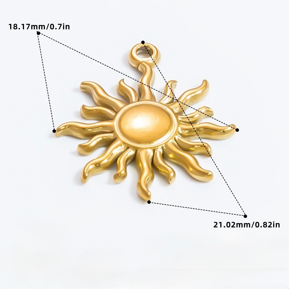 Medium sun charm