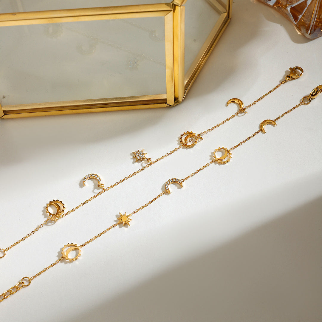 Celestia bling charmed bracelet