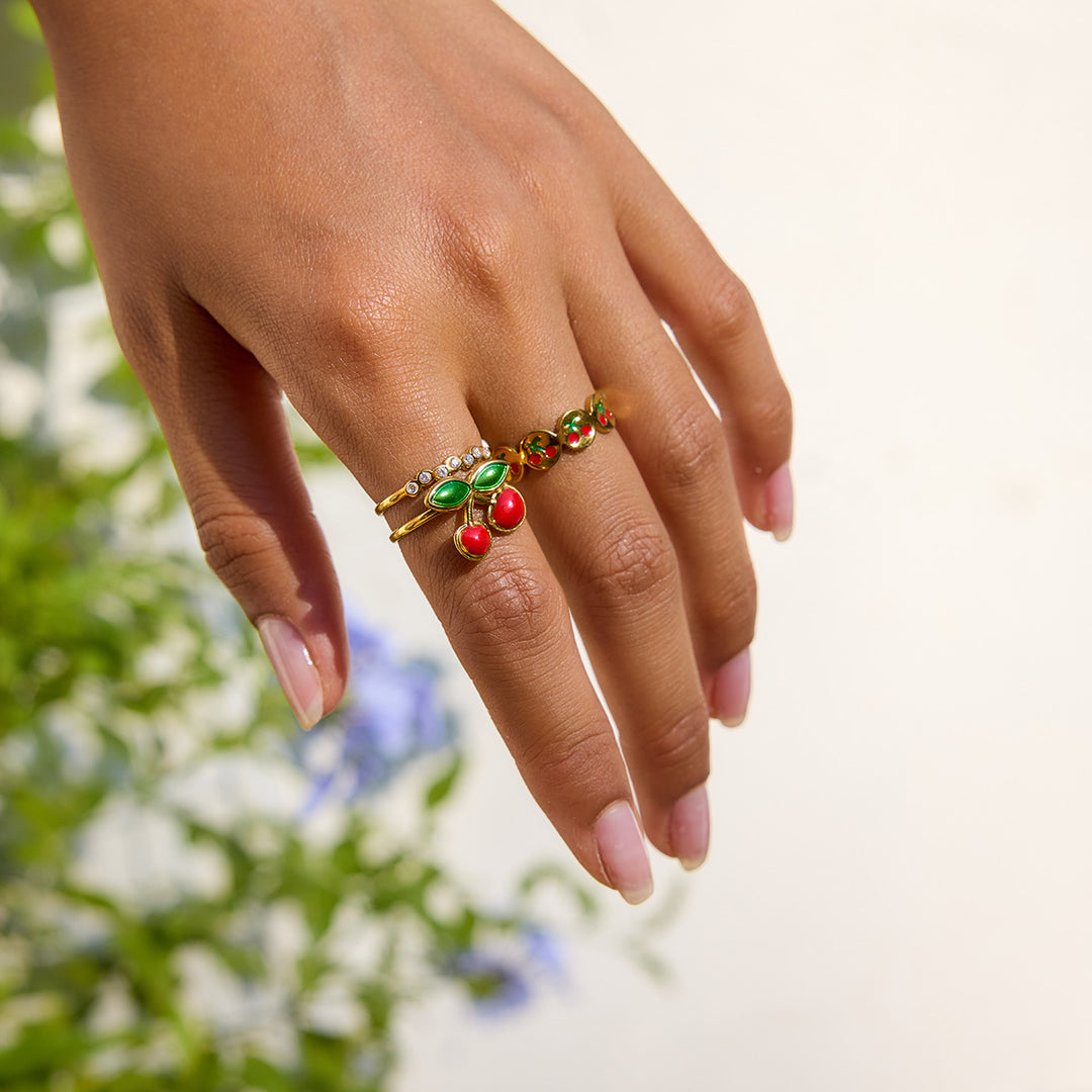 Cherry link ring