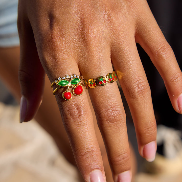 Cherry link ring