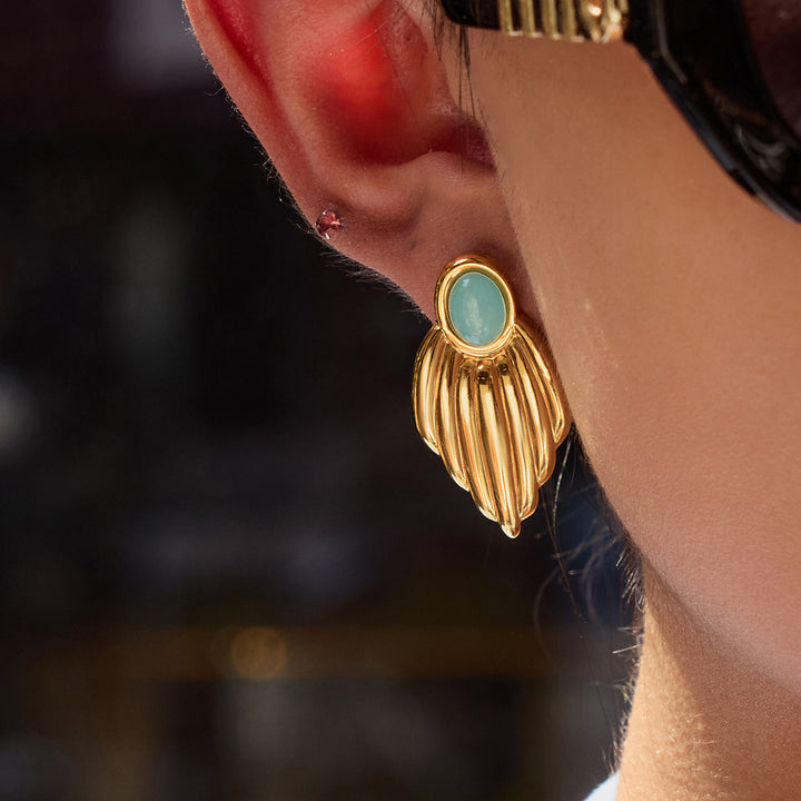 Angela turquoise earrings