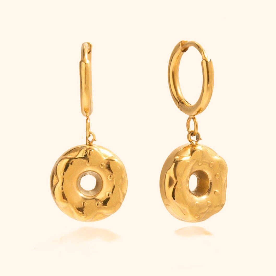 Doughnut earrings