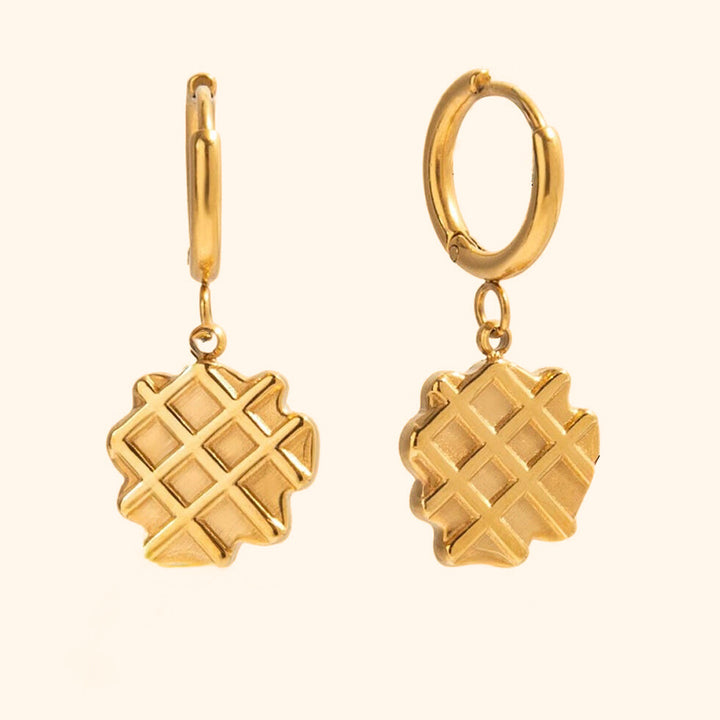 Waffles earrings