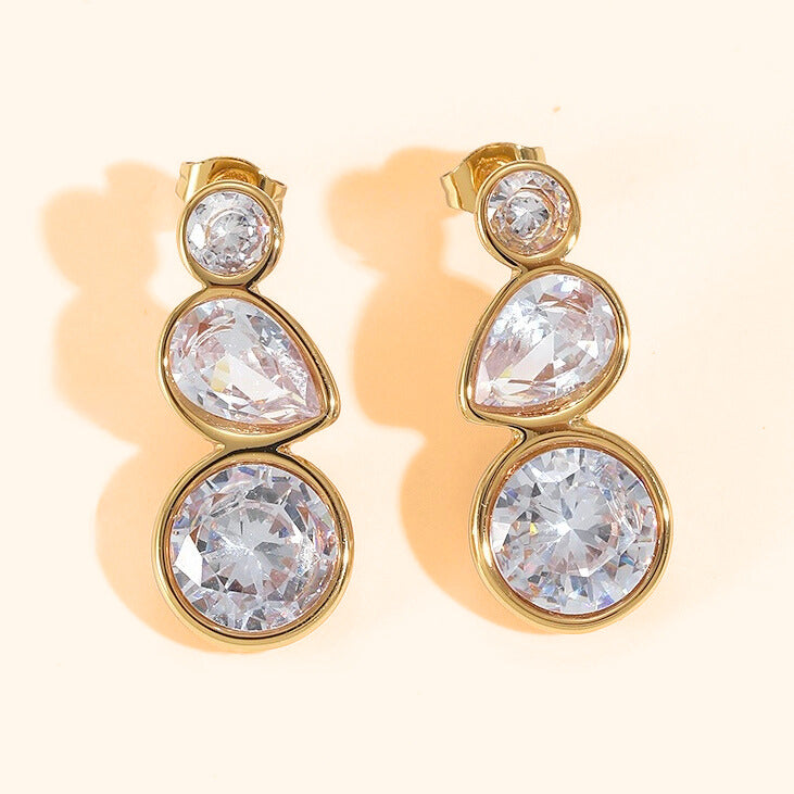 Victoria earrings gold