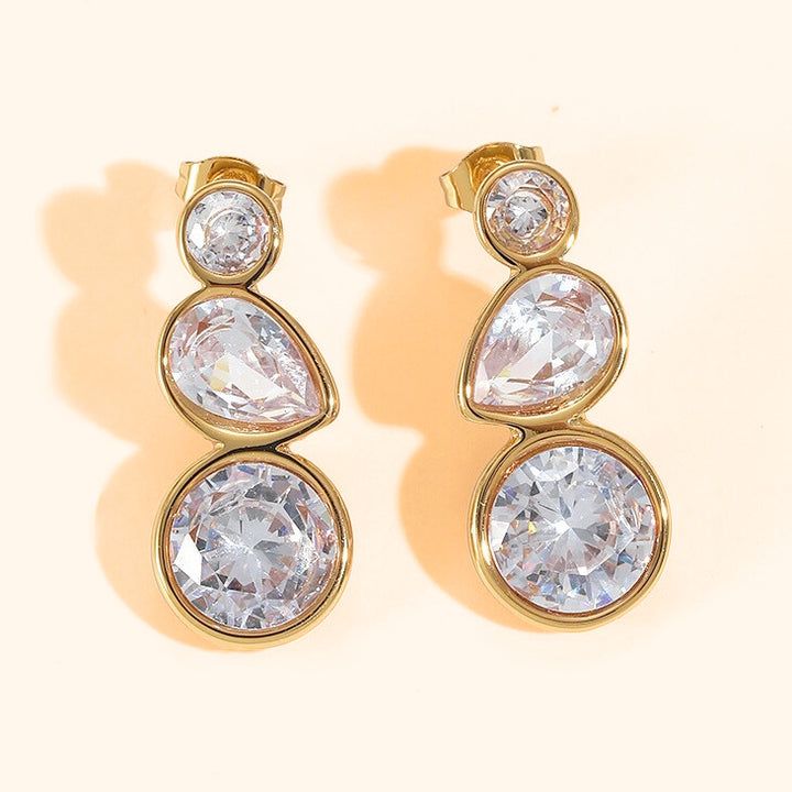 Victoria earrings gold