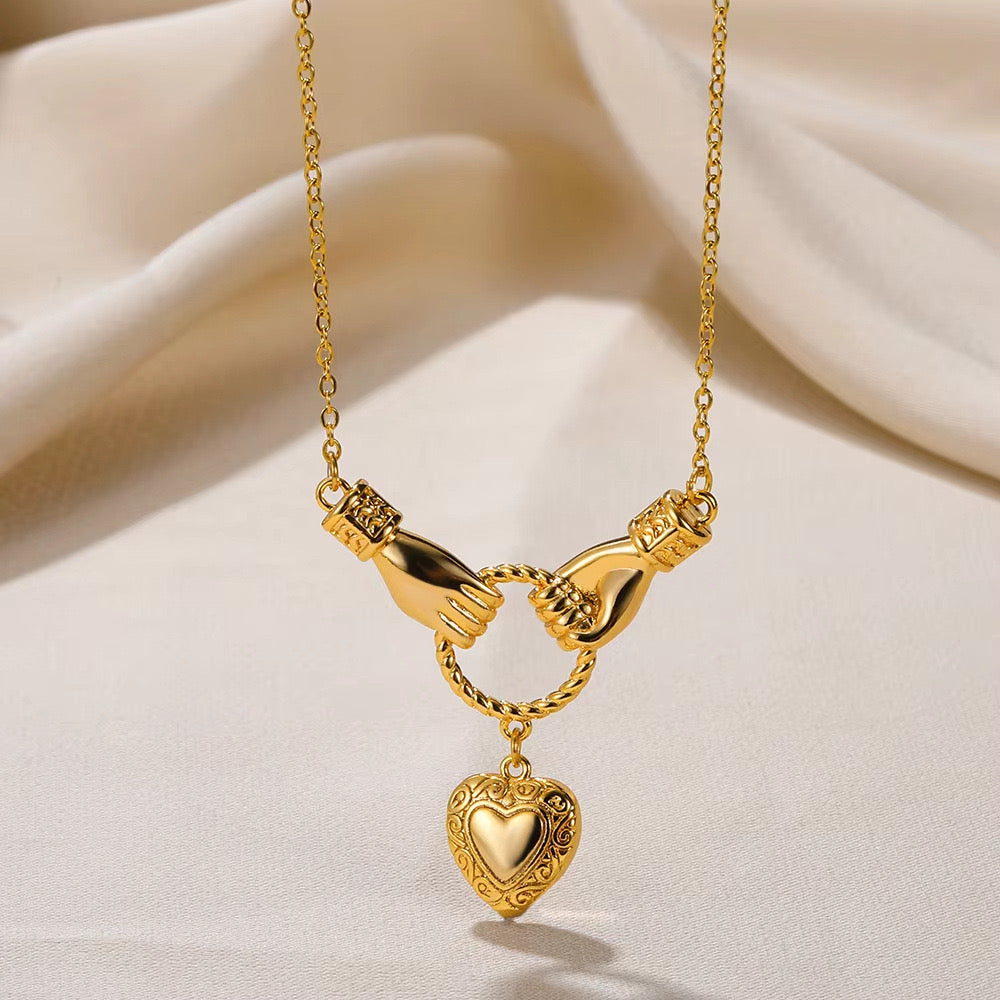 Vintage heart necklace