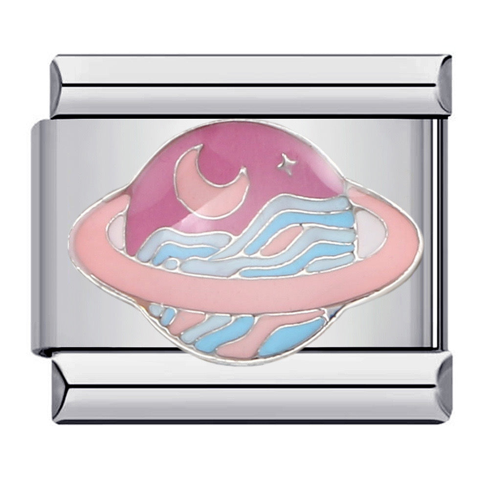 Fantasy planet italian charm