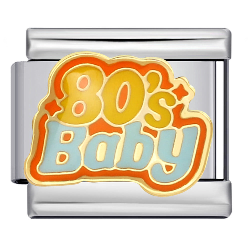 80 s baby italian charm