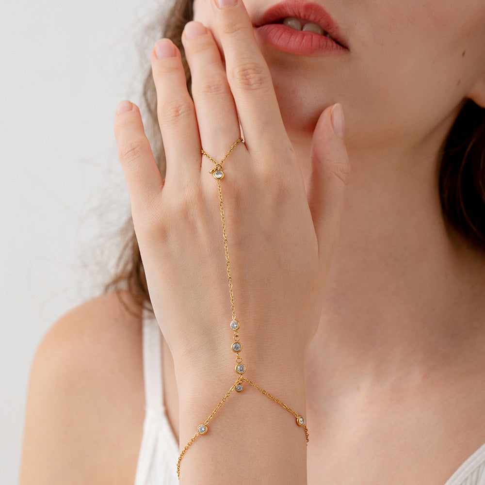 Bubble drop handchain